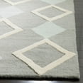 thumbnail image 1 of SAFAVIEH Kids Diamonds Wool Area Rug, Grey/Multi, 5' x 5' Square, 1 of 5