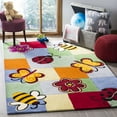 thumbnail image 1 of SAFAVIEH Kids Dorris Butterflies and Flowers Area Rug, Multi, 3' x 5', 1 of 7