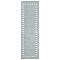 thumbnail image 1 of SAFAVIEH Kids Dotted Border Runner Rug, Blue/Ivory, 2'6" x 6', 1 of 8