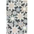 thumbnail image 1 of SAFAVIEH Kids Floral Flower Bursts Area Rug, Charcoal/Ivory, 5' x 8', 1 of 8