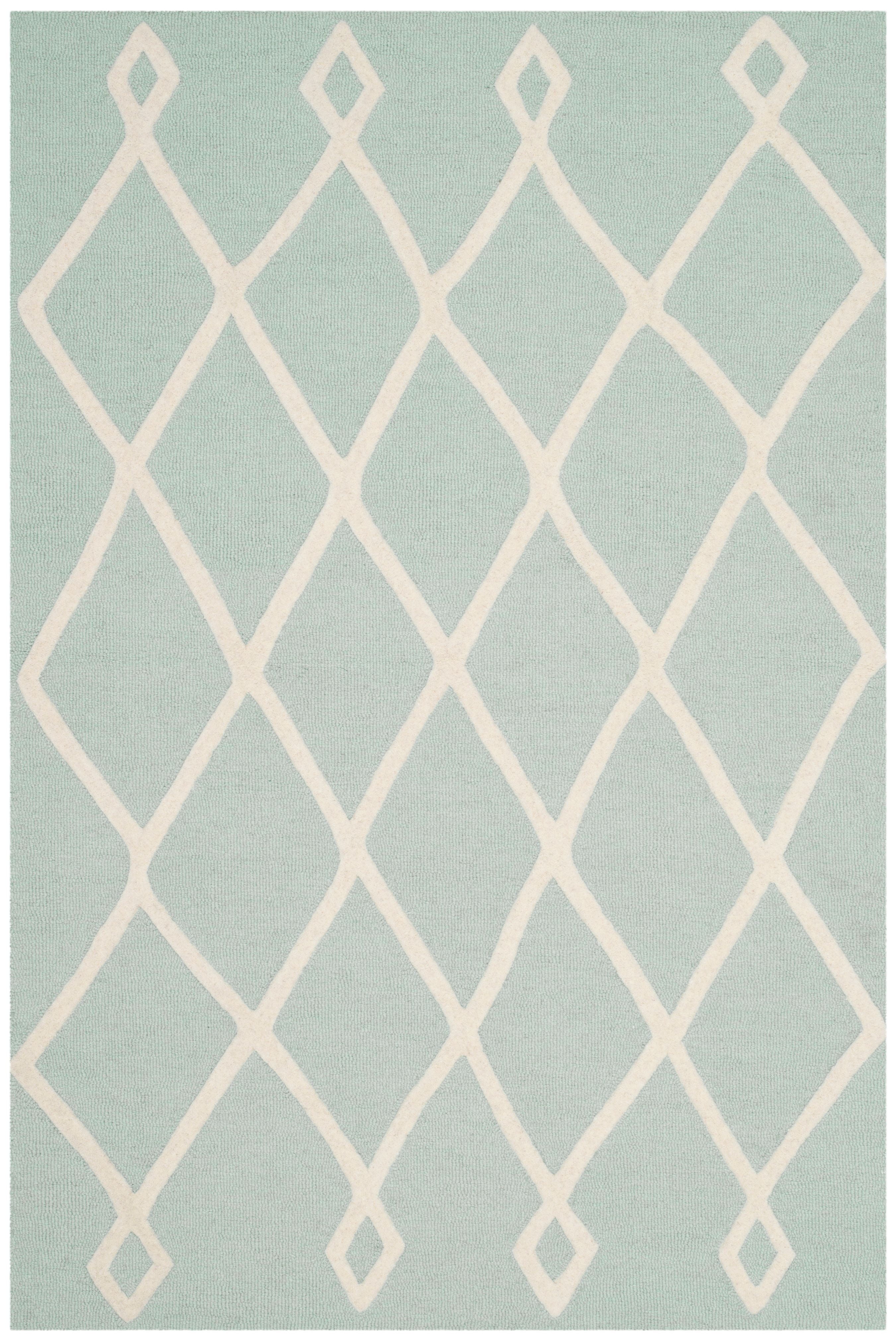 Ivory Whisper Hand-Tufted Wool Kids' Playroom Rug, 3' x 5'