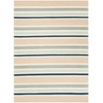 thumbnail image 1 of SAFAVIEH Kids Multi Striped Wool Area Rug, Ivory/Multi, 6' x 9', 1 of 8