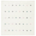 thumbnail image 1 of SAFAVIEH Kids Neutral Polka Dots Area Rug, Ivory, 5' x 5' Square, 1 of 7