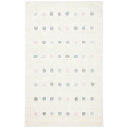 SAFAVIEH Kids Neutral Polka Dots Area Rug, Ivory, 8' x 10'