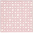 thumbnail image 1 of SAFAVIEH Kids Neutral Polka Dots Area Rug, Pink/Ivory, 5' x 5' Square, 1 of 8