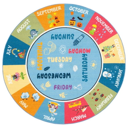 Safavieh Kids Play House Clarette Calendar Area Rug