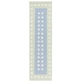thumbnail image 1 of SAFAVIEH Kids Polka Dotted Borders Runner Rug, Blue/Green, 2'3" x 8', 1 of 8
