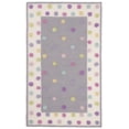 thumbnail image 1 of SAFAVIEH Kids Rainbow Polka Dots Area Rug, Grey/Multi, 2'6" x 4', 1 of 8