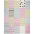 thumbnail image 1 of SAFAVIEH Kids Roxanne Geometric Shapes Area Rug, Blue/Pink, 8' x 10', 1 of 8