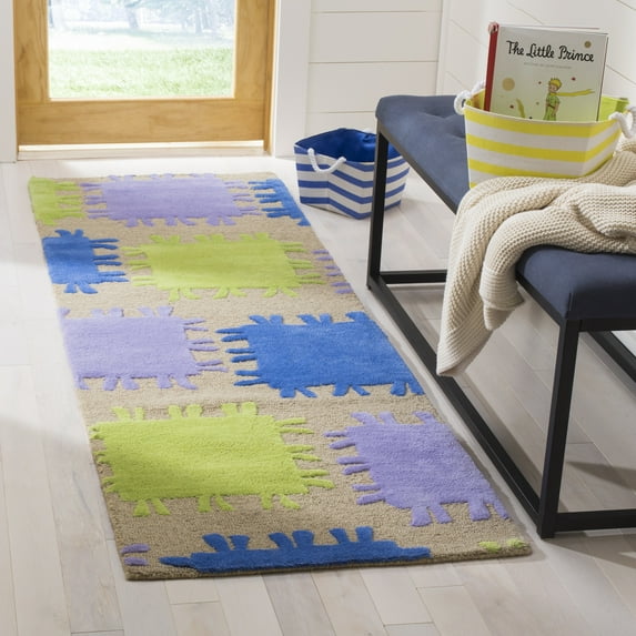 SAFAVIEH Kids SFK352A Handmade Beige / Multi Rug