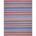 thumbnail image 1 of SAFAVIEH Kids Stripes Striped Cotton Area Rug, Ivory/Multi, 4' x 6', 1 of 8