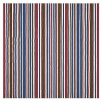 SAFAVIEH Kids Stripes Striped Cotton Area Rug, Ivory/Multi, 7' x 7' Square