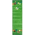 thumbnail image 1 of SAFAVIEH Kids Topher Play Grass Runner Rug, Green/Multi, 2'3" x 7', 1 of 5