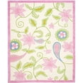 thumbnail image 1 of SAFAVIEH Kids Trecia Floral Area Rug, Ivory/Pink, 2' x 3', 1 of 10