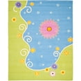 thumbnail image 1 of SAFAVIEH Kids Tyrrell Floral Swirls Area Rug, Blue/Green, 5' x 8', 1 of 10