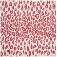 thumbnail image 1 of SAFAVIEH Kids Vonda Polka Dots Cotton Area Rug, Ivory/Red, 6' x 6' Square, 1 of 4