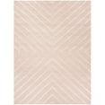 thumbnail image 1 of SAFAVIEH Kids X Pattern Wool Area Rug, Pink/Ivory, 8' x 10', 1 of 6