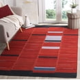 thumbnail image 1 of Safavieh Kilim Abel Geometric Wool Area Rug, Red, 5' x 8', 1 of 8