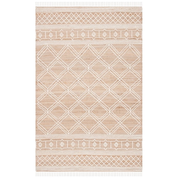 SAFAVIEH Kilim Abigail Geometric Area Rug, Natural/Ivory, 3' x 5'