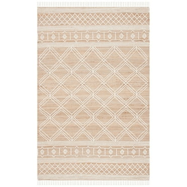 SAFAVIEH Kilim Abigail Geometric Area Rug, Natural/Ivory, 8' x 10'