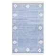 thumbnail image 1 of SAFAVIEH Kilim Adair Geometric Area Rug, Blue/Ivory, 4' x 6', 1 of 11