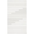 thumbnail image 1 of SAFAVIEH Kilim Adam Striped Polyester Area Rug, Ivory/Beige, 4' x 6', 1 of 8