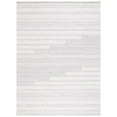 thumbnail image 1 of SAFAVIEH Kilim Adam Striped Polyester Area Rug, Ivory/Light Grey, 8' x 10', 1 of 8