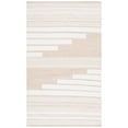 thumbnail image 1 of SAFAVIEH Kilim Adam Striped Polyester Area Rug, Ivory/Tan, 6' x 9', 1 of 8