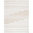 thumbnail image 1 of SAFAVIEH Kilim Adam Striped Polyester Area Rug, Ivory/Tan, 8' x 10', 1 of 8