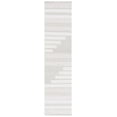 thumbnail image 1 of SAFAVIEH Kilim Adam Striped Polyester Runner Rug, Ivory/Beige, 2'3" x 9', 1 of 8