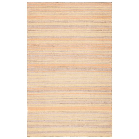 SAFAVIEH Kilim Adella Striped Area Rug, Natural/Gold, 5' x 8'
