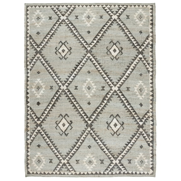 SAFAVIEH Kilim Aindreas Tribal Area Rug, Blue/Black, 3' x 5'