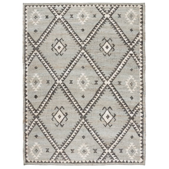 SAFAVIEH Kilim Aindreas Tribal Area Rug, Blue/Black, 8' x 10'