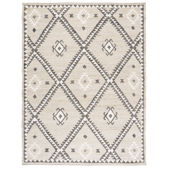 SAFAVIEH Kilim Aindreas Tribal Area Rug, Grey/Black, 8' x 10'