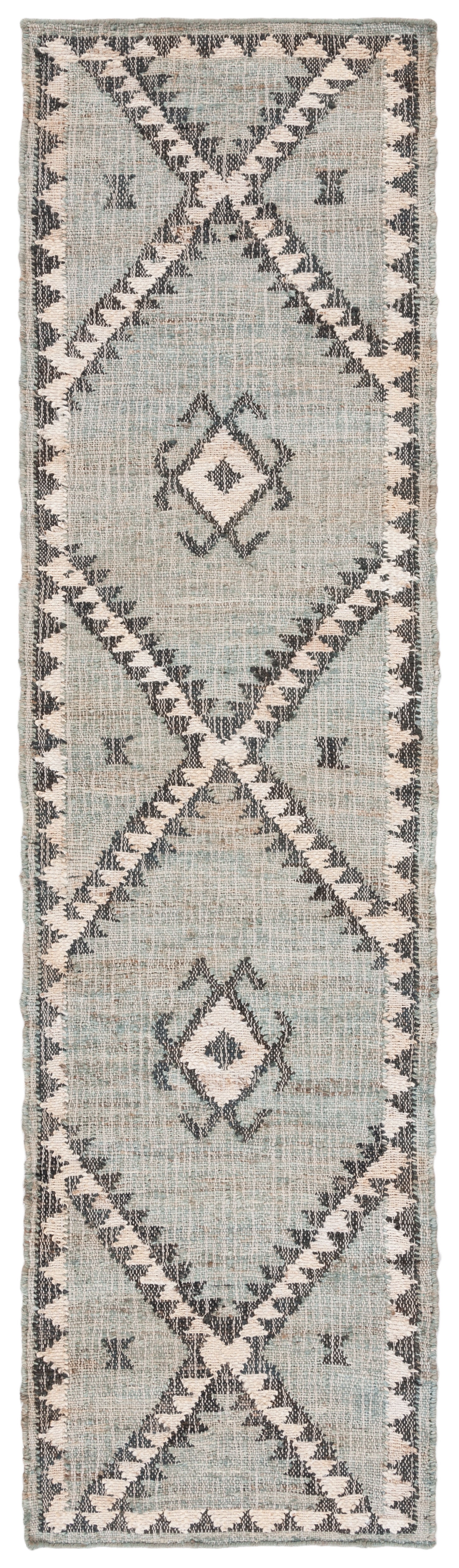 SAFAVIEH Kilim Aindreas Tribal Runner Rug, Blue/Black, 2'3" x 9'