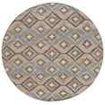thumbnail image 1 of SAFAVIEH Kilim Alys Geometric Area Rug, Blue/Ivory, 7' x 7' Round, 1 of 8