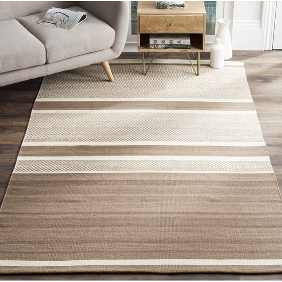 Safavieh Kilim Aylmer Striped Area Rug, Brown/Ivory, 8' x 10'