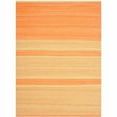 thumbnail image 1 of SAFAVIEH Kilim Aylmer Striped Wool Area Rug, Orange/Lime, 9' x 12', 1 of 5