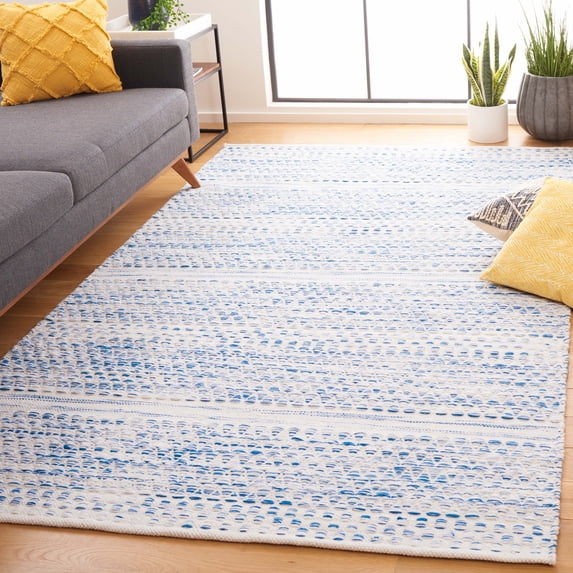 Safavieh Kilim Blazhe Tribal Area Rug, Ivory/Blue, 5' x 8'