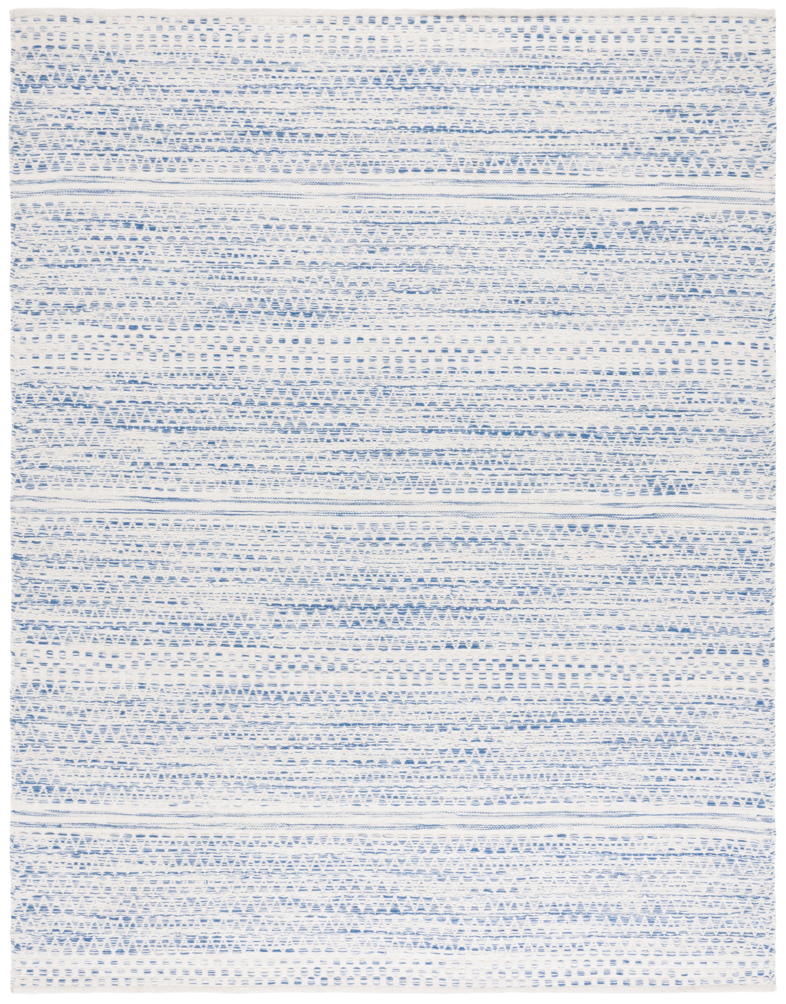 SAFAVIEH Kilim Blazhe Tribal Area Rug, Ivory/Blue, 8' x 10'