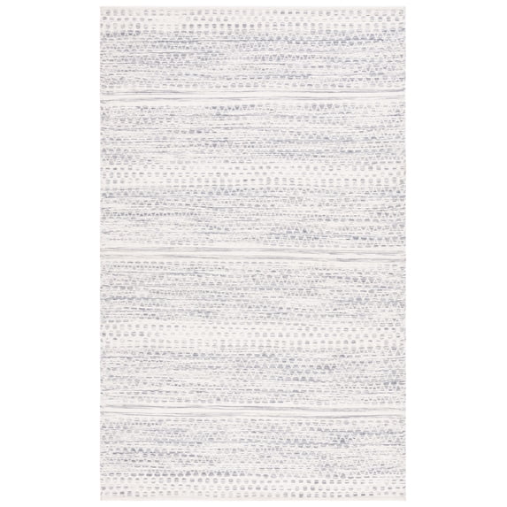 SAFAVIEH Kilim Blazhe Tribal Area Rug, Ivory/Dark Grey, 3' x 5'
