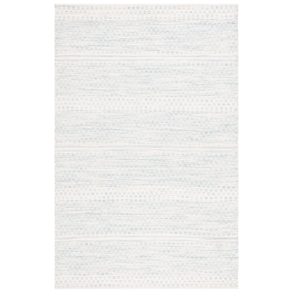 SAFAVIEH Kilim Blazhe Tribal Area Rug, Ivory/Light Blue, 3' x 5'