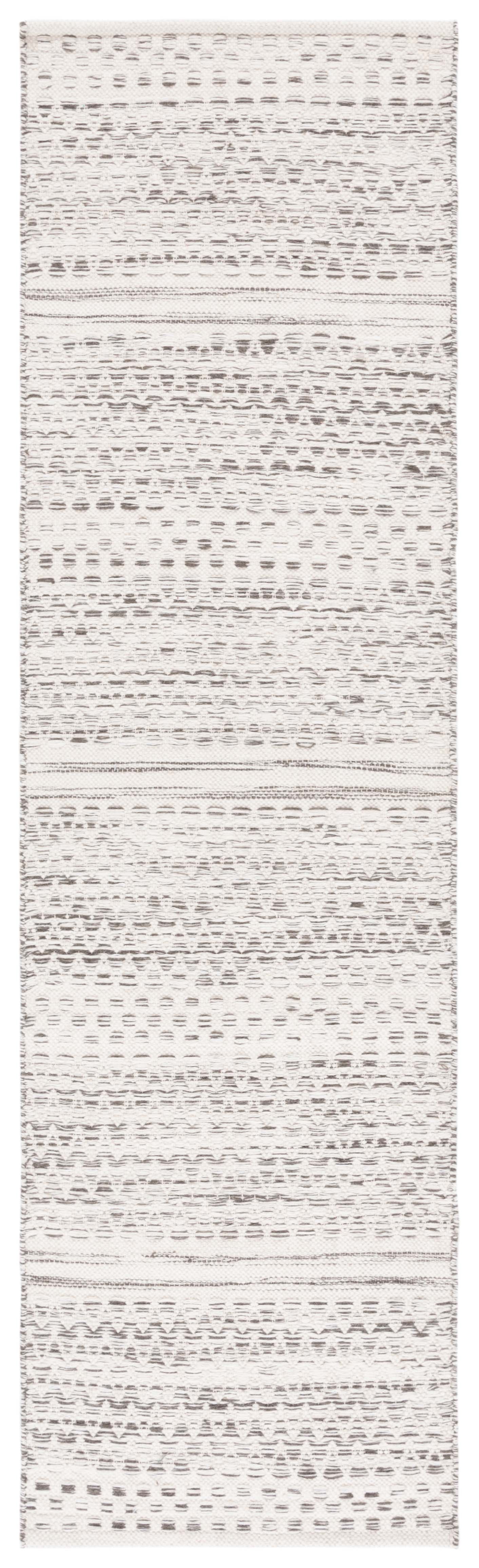 SAFAVIEH Kilim Blazhe Tribal Runner Rug, Ivory/Brown, 2'3" x 8'