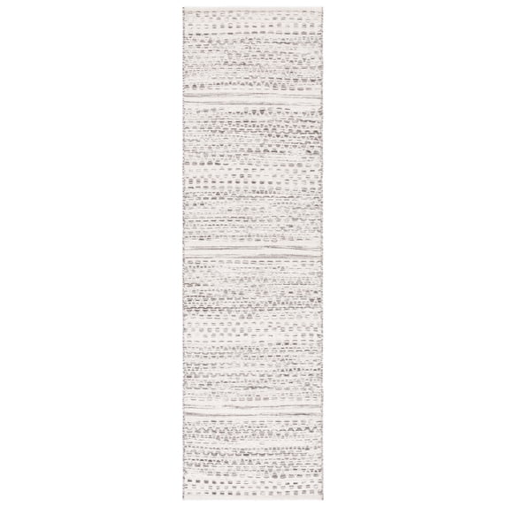 SAFAVIEH Kilim Blazhe Tribal Runner Rug, Ivory/Brown, 2'3" x 8'
