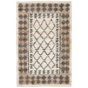 SAFAVIEH Kilim Bora Geometric Area Rug, Ivory/Grey, 4' x 6'