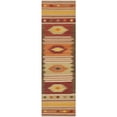 thumbnail image 1 of SAFAVIEH Kilim Cabrail Southwestern Wool Runner Rug, Brown/Multi, 2'3" x 8', 1 of 5