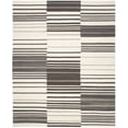 thumbnail image 1 of SAFAVIEH Kilim Caiside Striped Area Rug, Dark Brown/Ivory, 8' x 10', 1 of 7