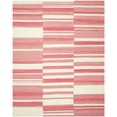 thumbnail image 1 of SAFAVIEH Kilim Caiside Striped Area Rug, Pink/Ivory, 9' x 12', 1 of 6