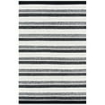 thumbnail image 1 of SAFAVIEH Kilim Carlie Striped Area Rug, Black/Ivory, 8' x 10', 1 of 6