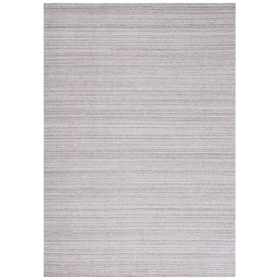 SAFAVIEH Kilim Cemal Striped Polyester Area Rug, Beige/Ivory, 4' x 6'